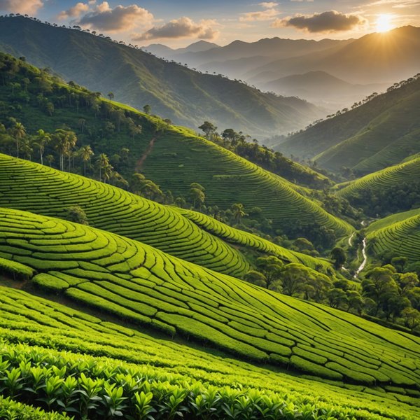 Comment organiser une croisière qui propose des visites des plantations de thé au Sri Lanka?